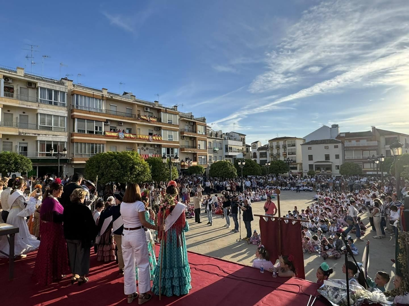 En imágenes: Los más pequeños celebran su romería escolar en Porcuna