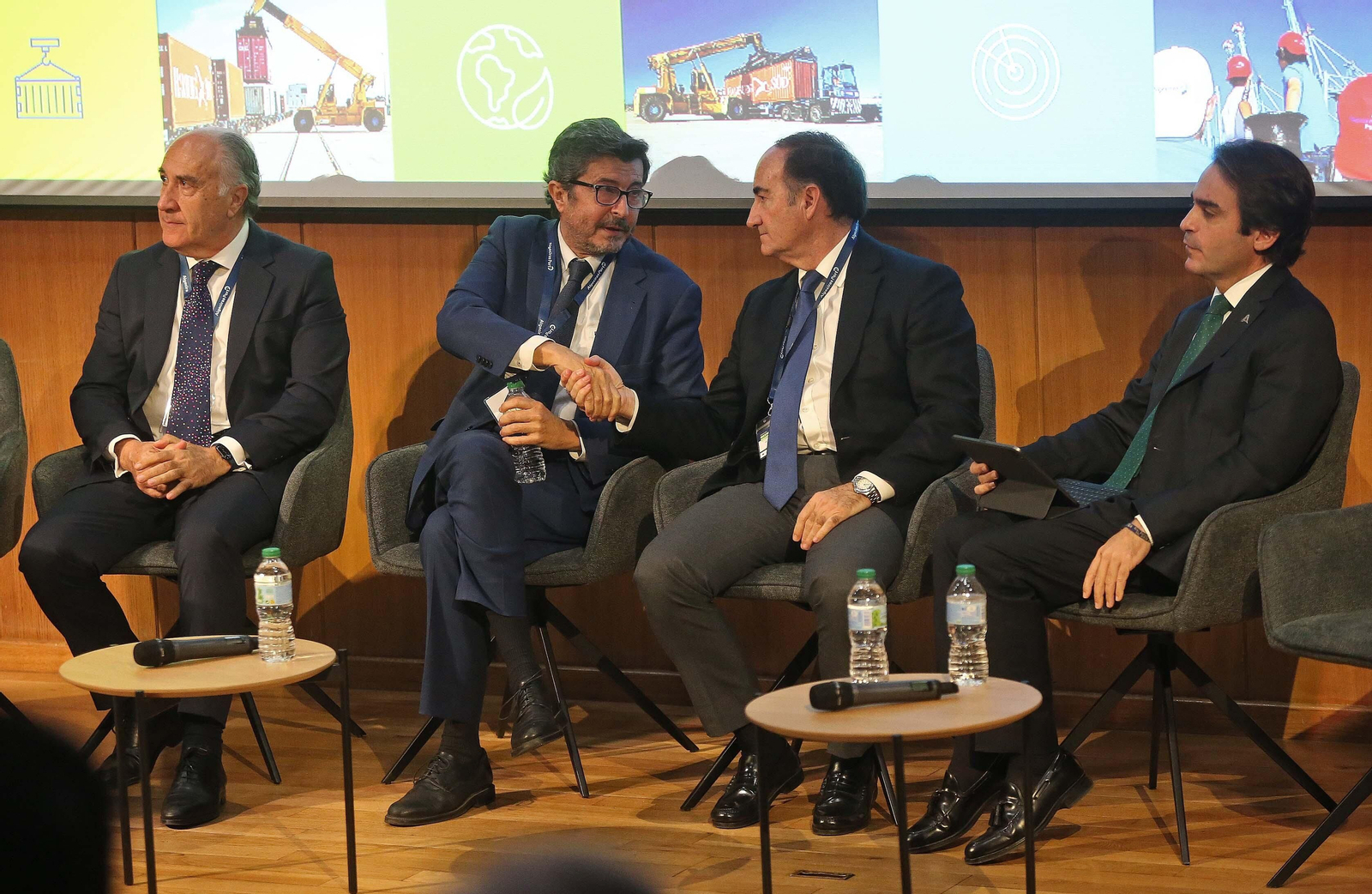 El encuentro de los Grupos de Trabajo de Transporte Intermodal de la Red Transeuropea, en imágene