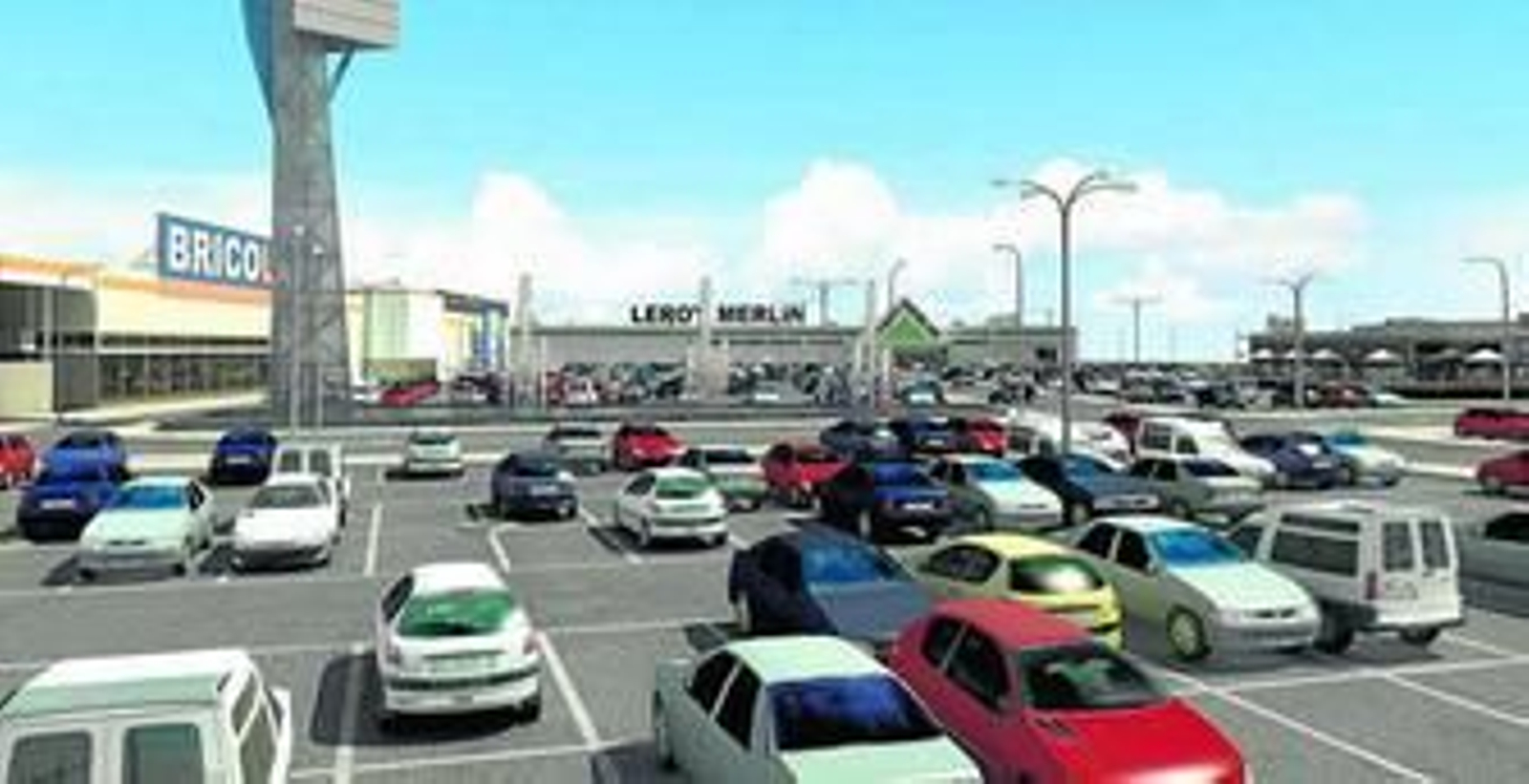 Infografía de una tienda Leroy Merlin como la que se proyecta en Córdoba.