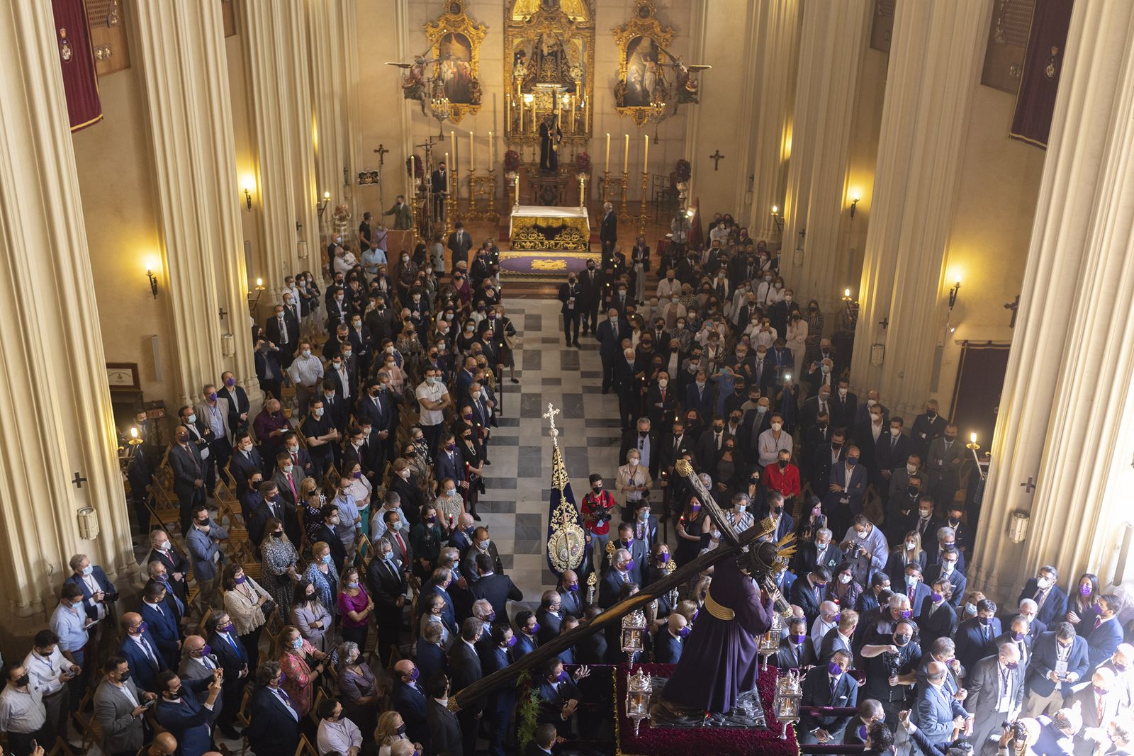 El Gran Poder ante el Cristo de Los Gitanos