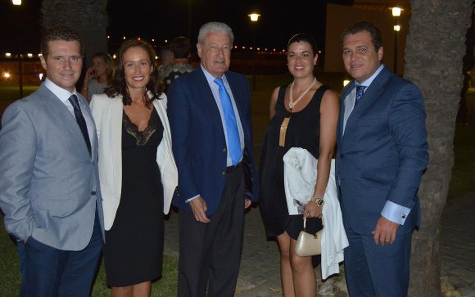 Javier Copano, Xenia Casanova, Miguel Nuche, Maripi Anarte y Bernardino Copano.

Foto: Ignacio Casas de Ciria