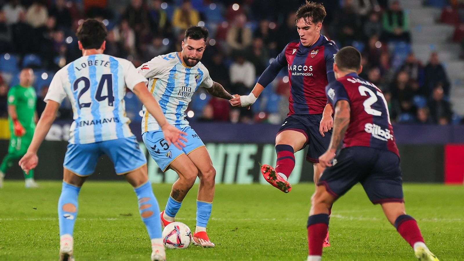Las fotos del Levante-Málaga CF