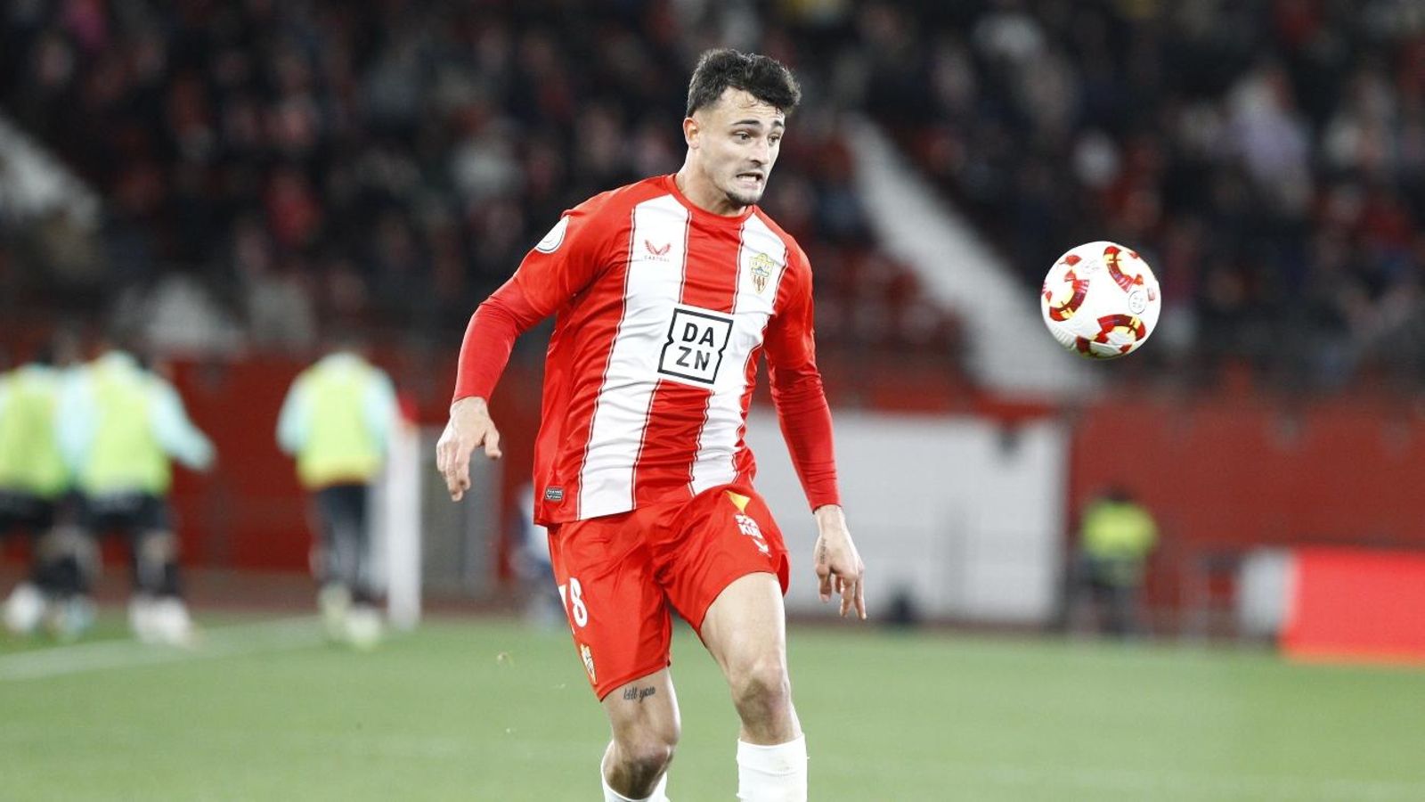 Marc Pubill, en el duelo copero ante el Leganés.