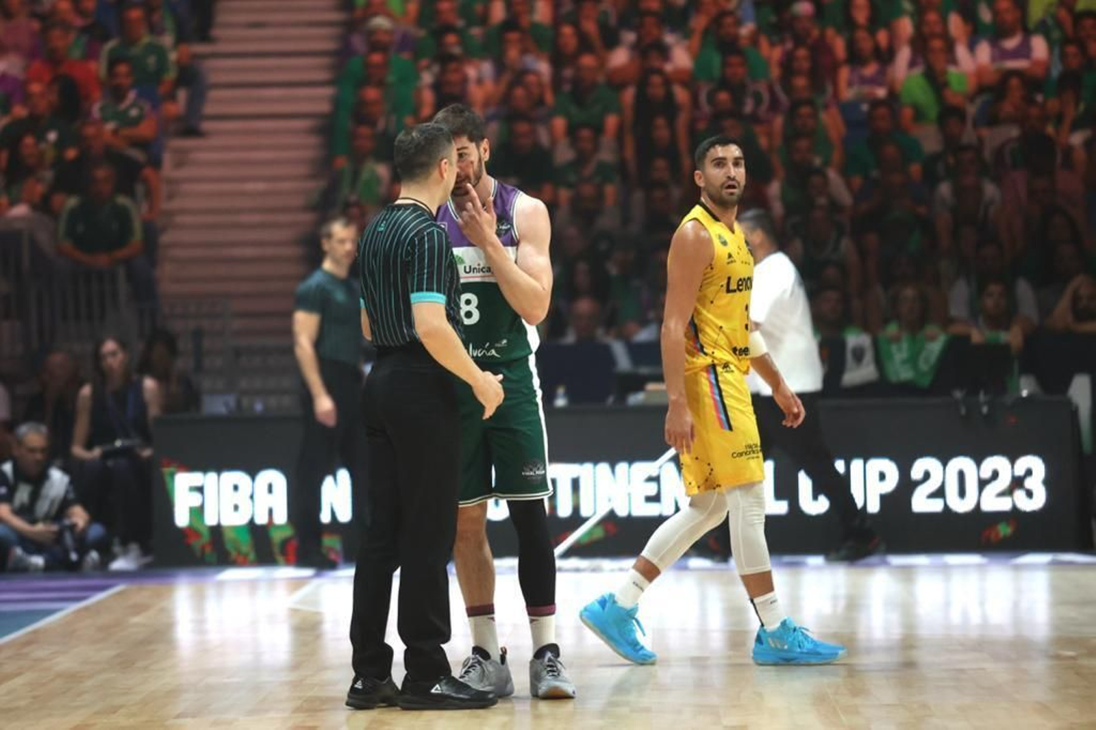 El Unicaja - Lenovo Tenerife, en fotos