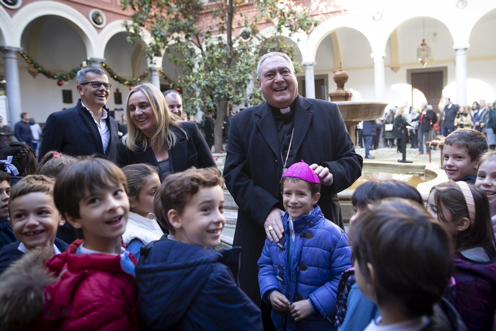 Las fotos de la inauguración del Belén del Ayuntamiento de Granada