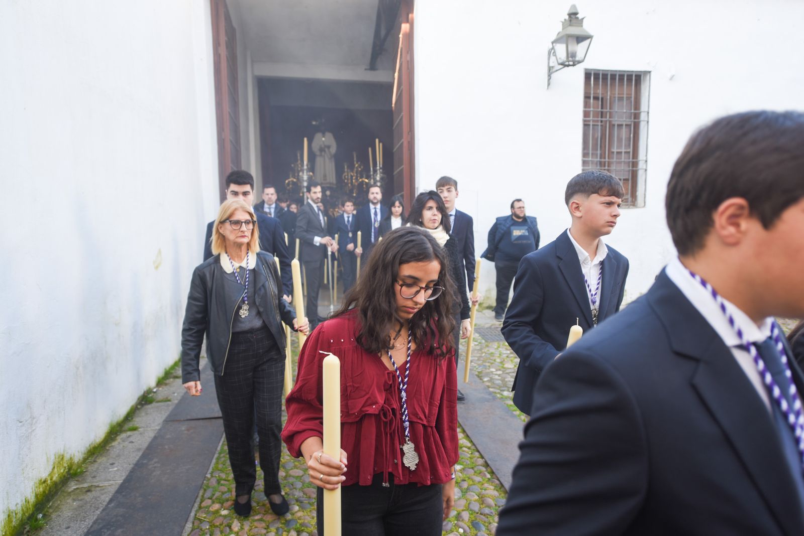 El traslado del Señor de la Sangre a la Catedral para el Vía Crucis de las Cofradías, en imágenes