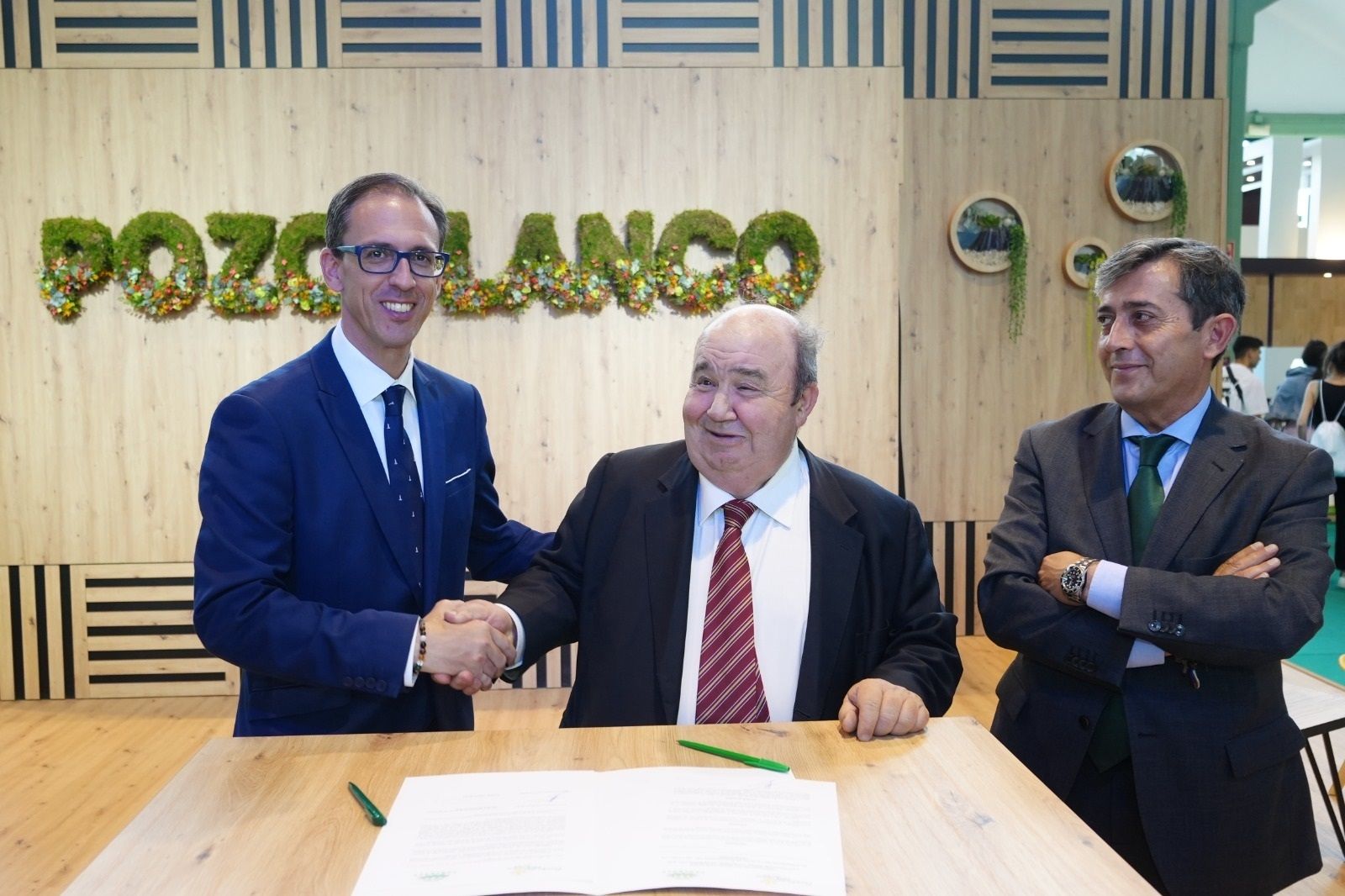 Santiago Cabello y José María Calero.