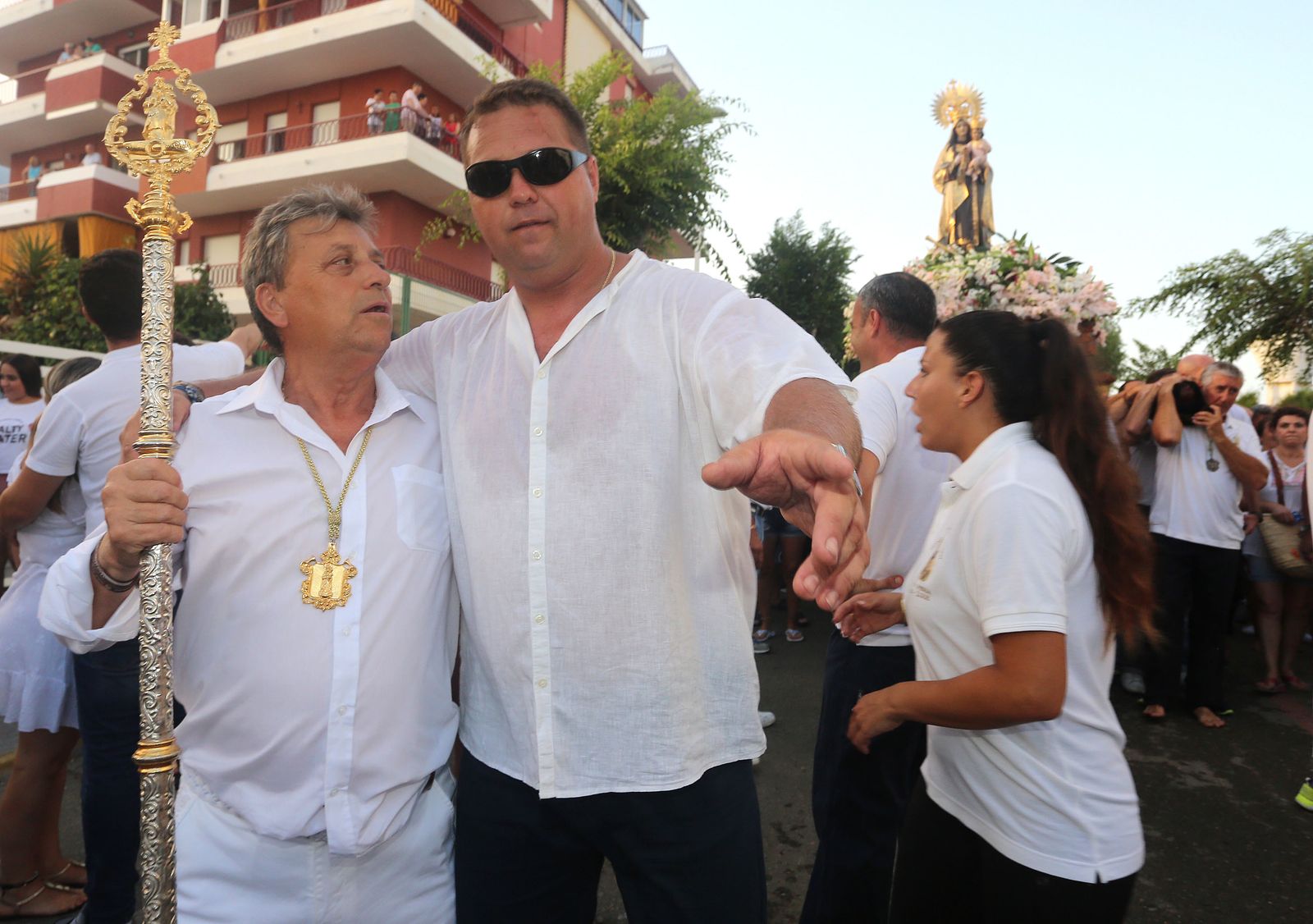 Procesión de la Virgen del Carmen en Punta Umbría