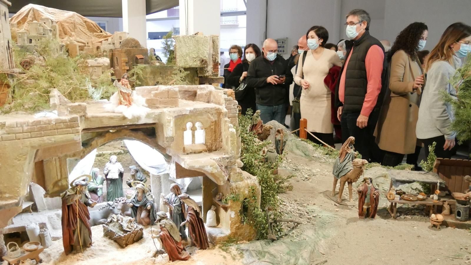 Adra inaugura el Belén Municipal más grande de su historia