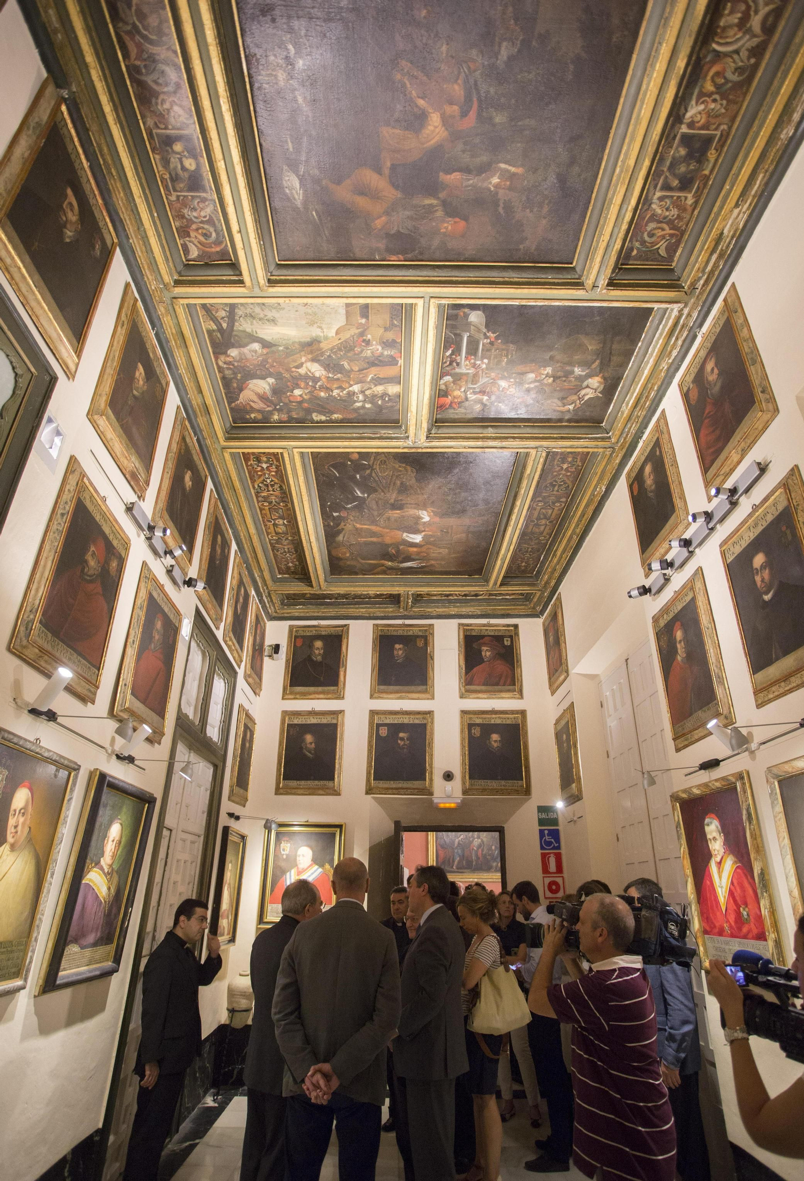 La visita al Palacio Arzobispal por el Año Murillo