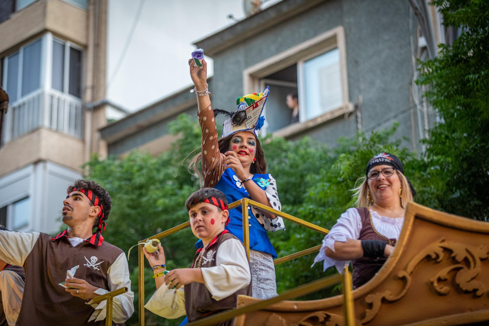 La cabalgata del Carnaval de Cádiz 2022, en imágenes