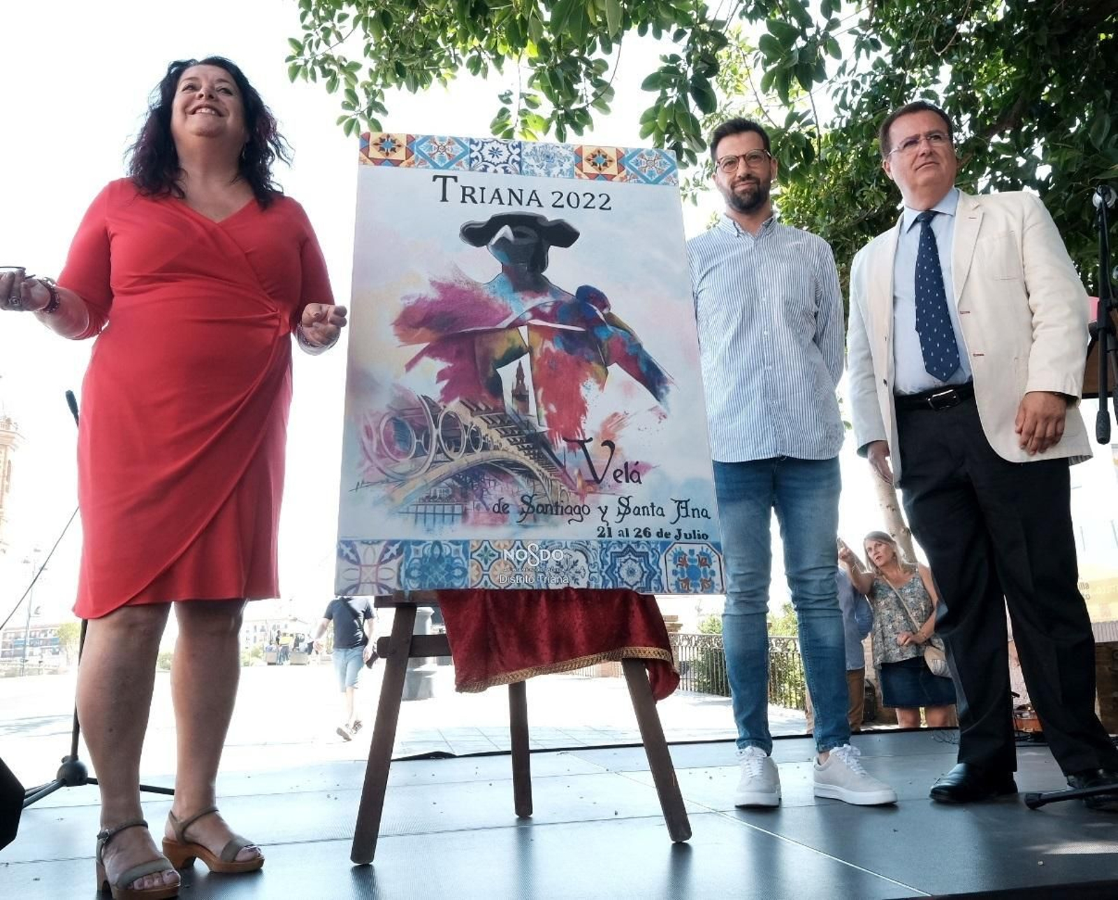 Presentación del cartel, la pregonera y la programación de la Velá de Santa Ana 2022.