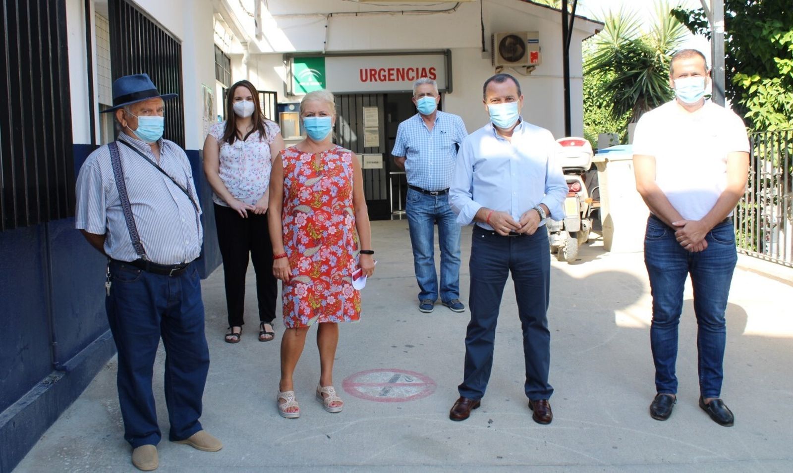 Dirigentes del PSOE de Málaga