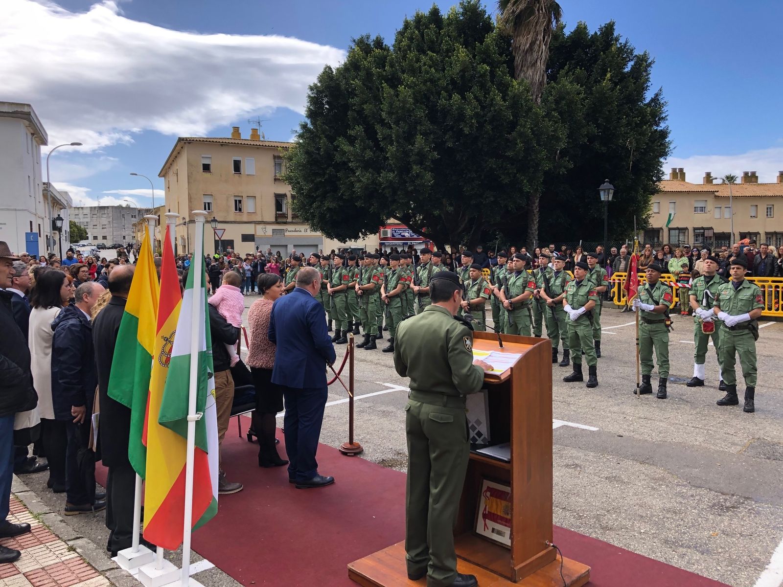 Homenaje a Samuel Aguilar en Los Barrios