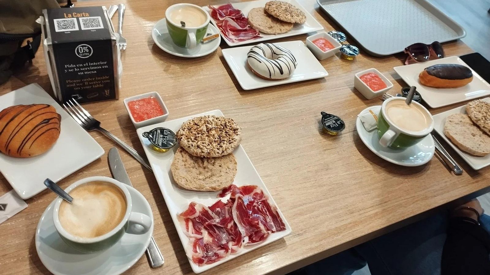 Desayuno en 0% Gluten, Jerez.