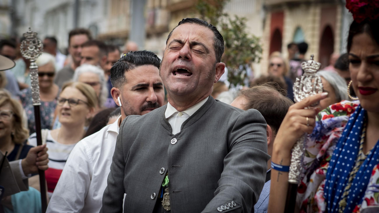 Romería del Rocío: las imágenes de la salida de la hermandad de San Fernando