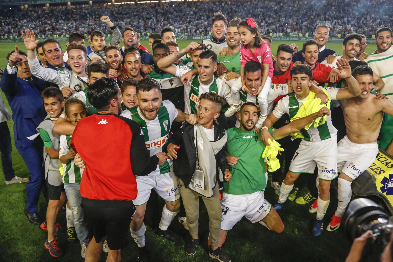 El Córdoba CF-Sporting de Gijón, en imágenes