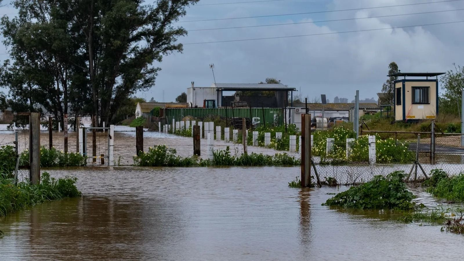 Una zona inundada, en una imagen de archivo.