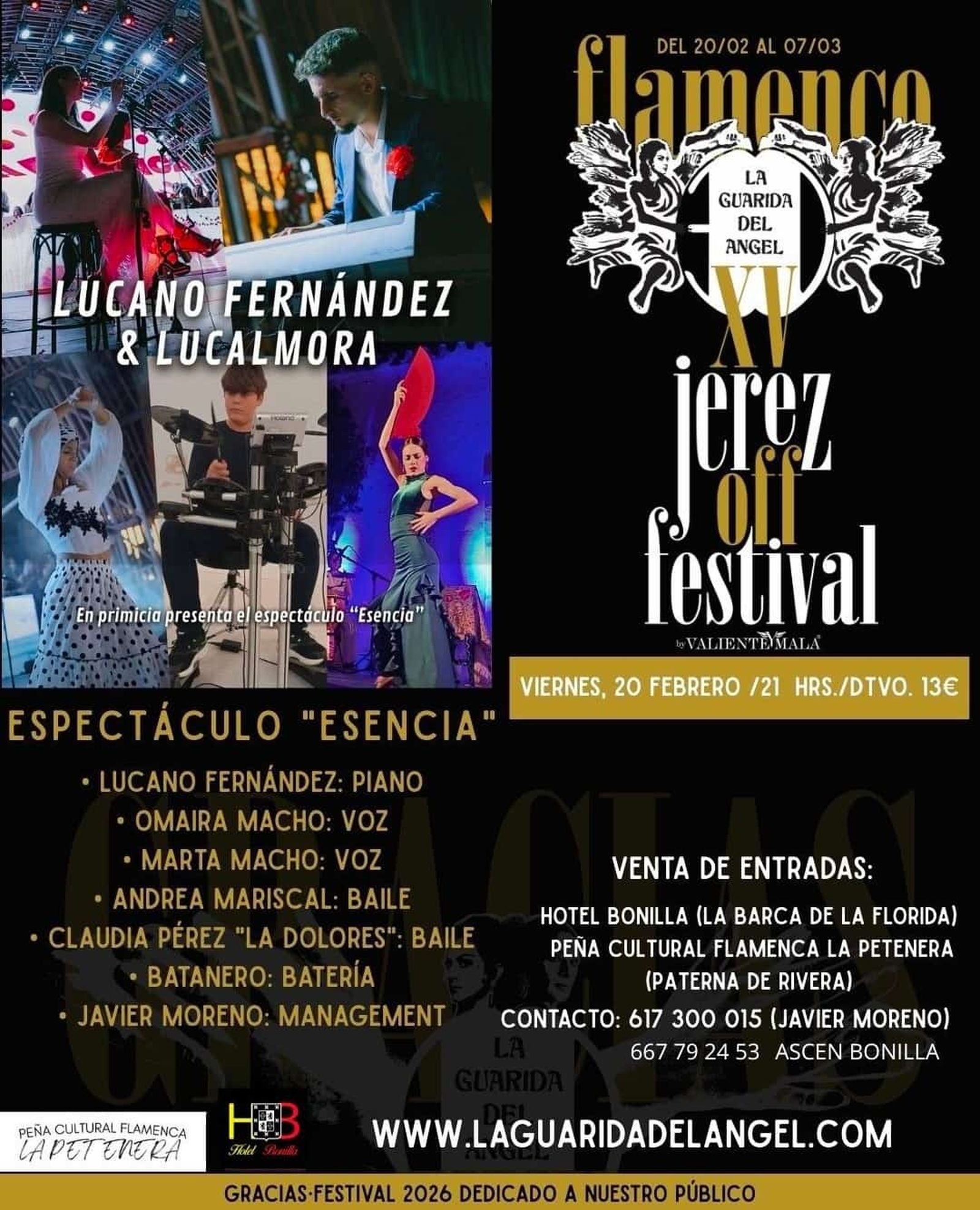 Cartel del espectáculo.