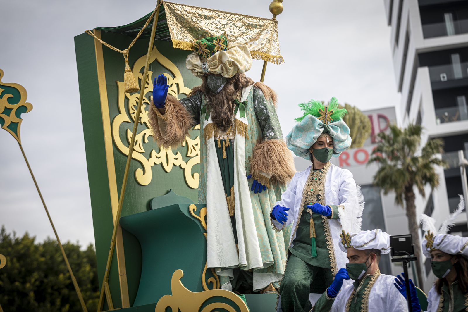 Imágenes de los Reyes Magos en Cádiz