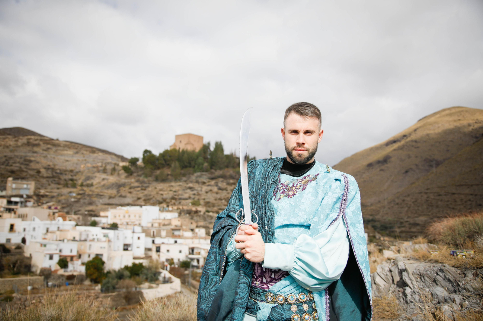 Última guerrilla en Gérgal entre moros y cristianos.
