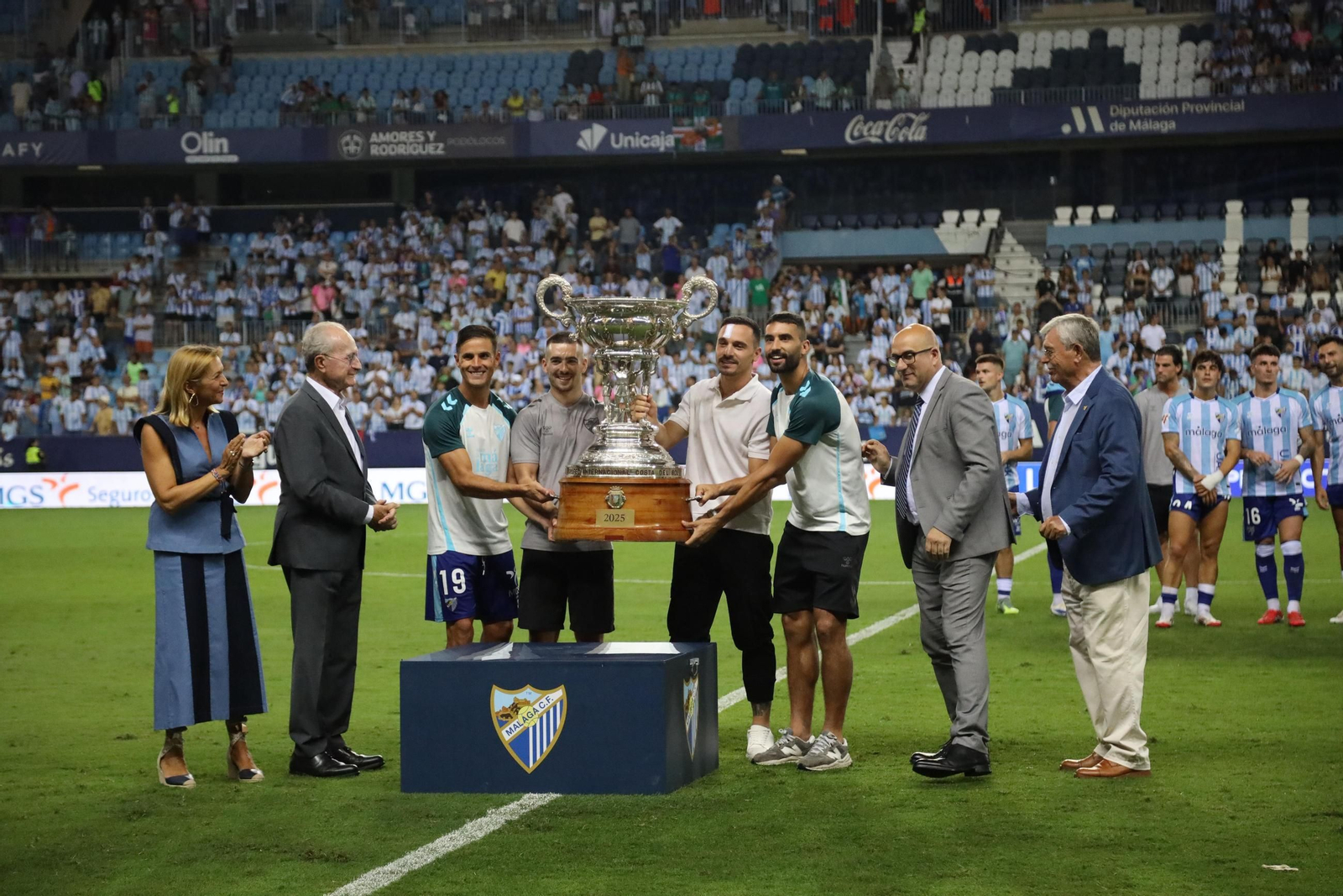 El Málaga CF-Real Betis del XXXV Trofeo Costa del Sol, en imágenes