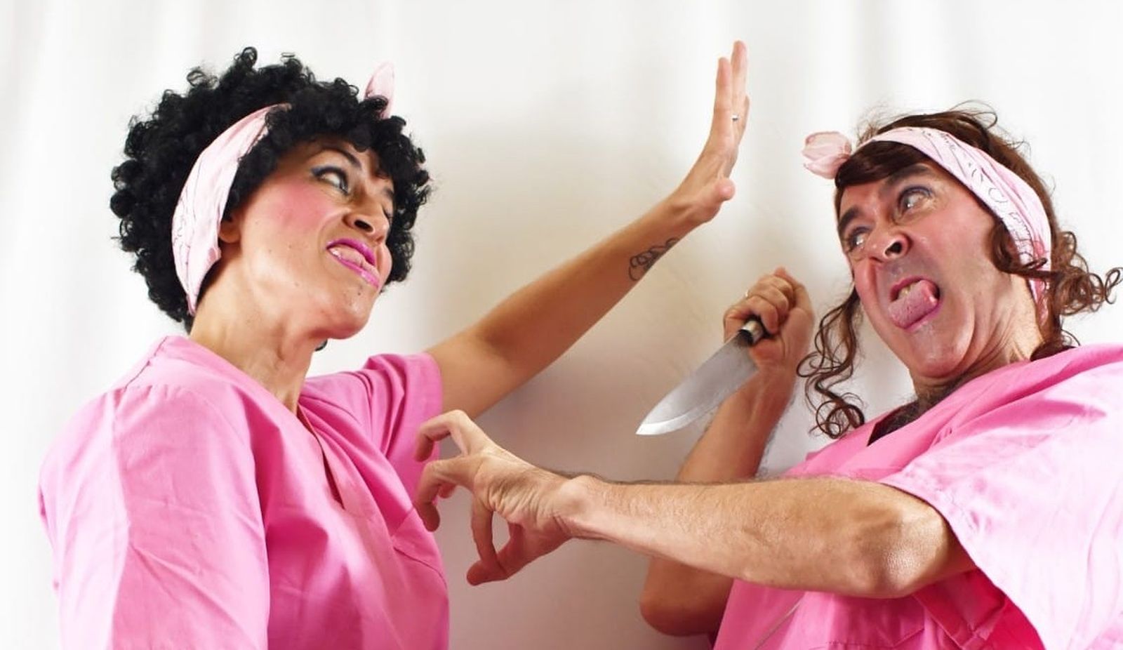 Dita Ruiz y Fernando Labordeta en ‘Malas y maldecías’.