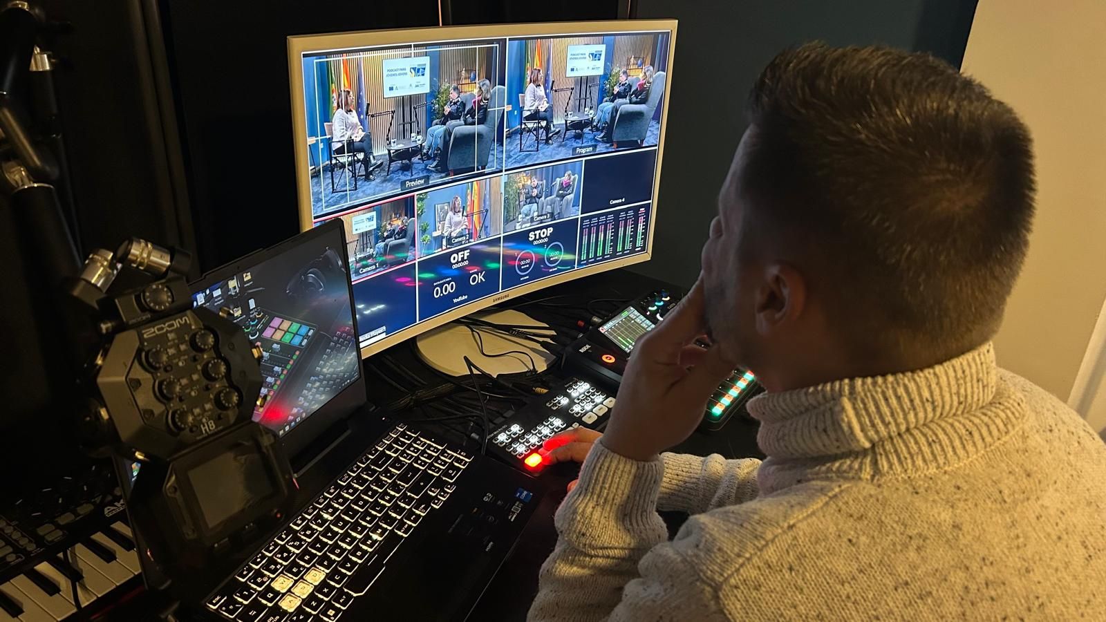 Realización del podcast.