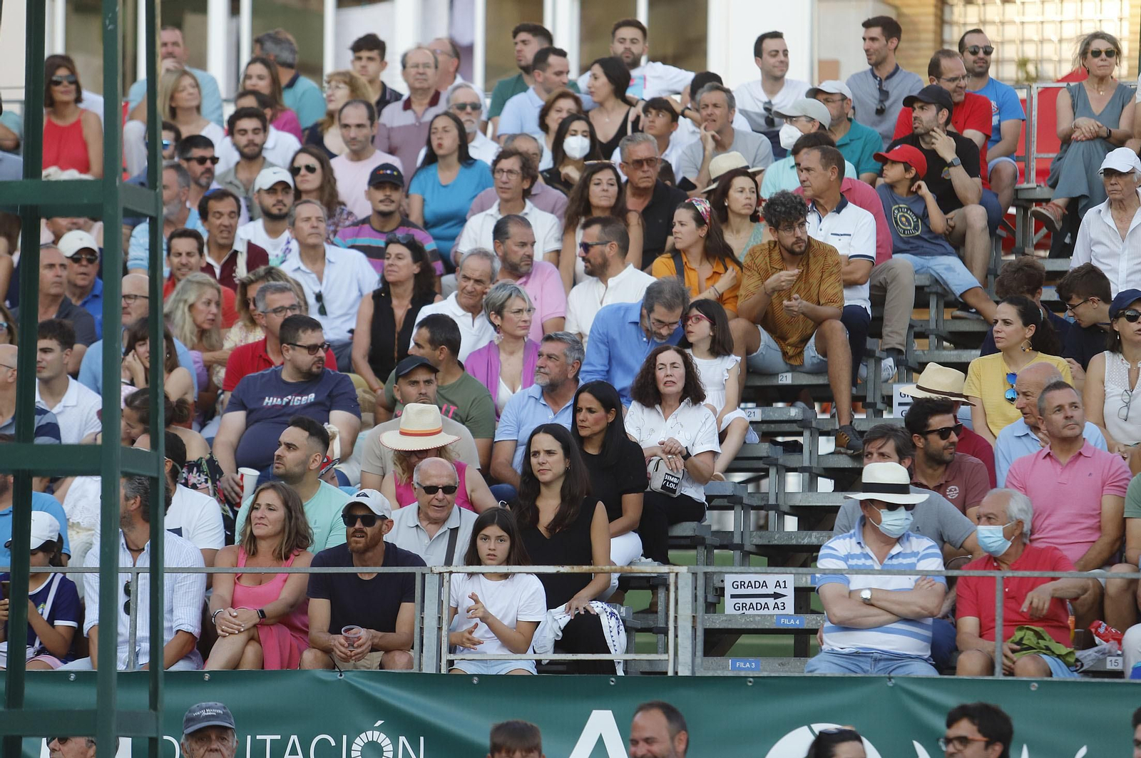 Copa del Rey de Tenis. Imágenes del gran ambiente en las semifinales