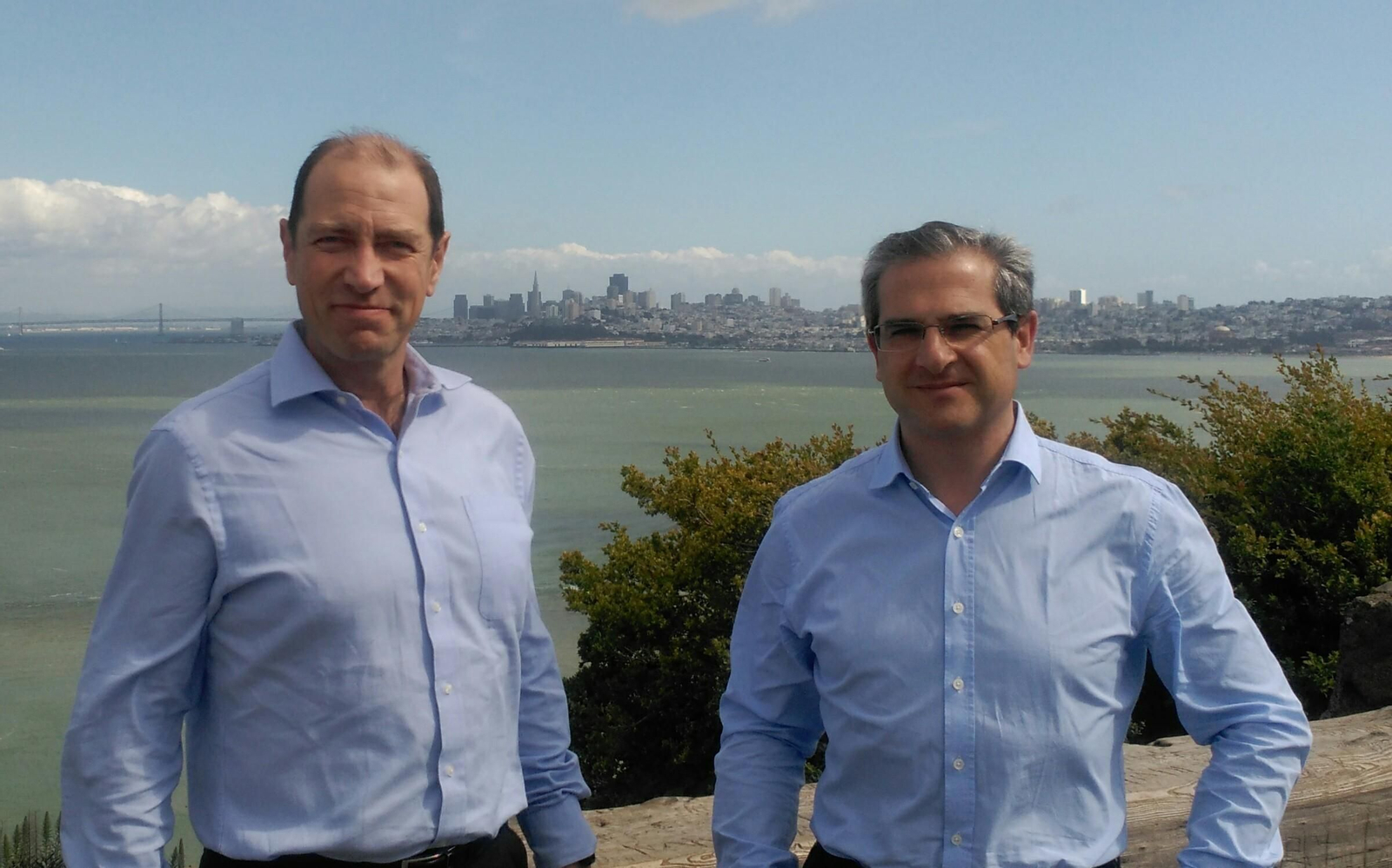 Ricardo Arjona y Pedro Carrillo, fundadores de Ec2ce.