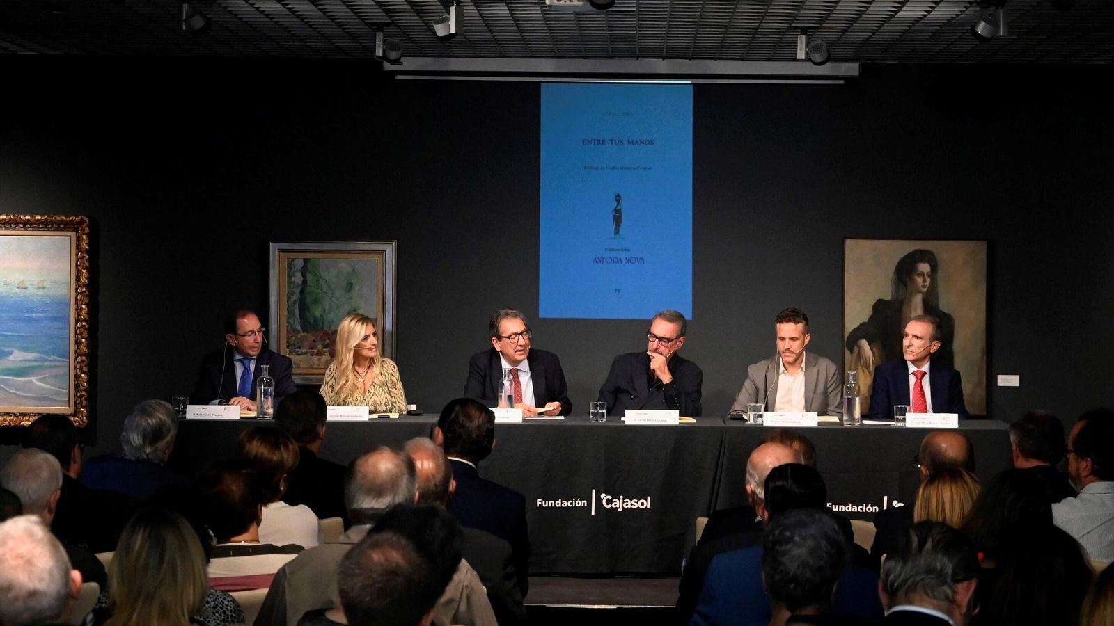 Presentación del libro 'Entre tus manos'.