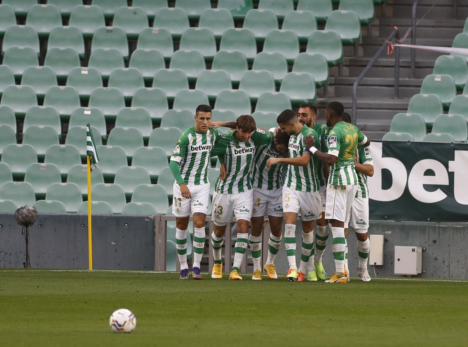 Las imágenes del Betis-Villarreal