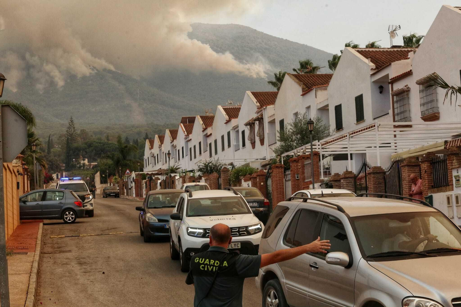 Incendio forestal en Mijas, en el paraje El Higuerón (fotos)