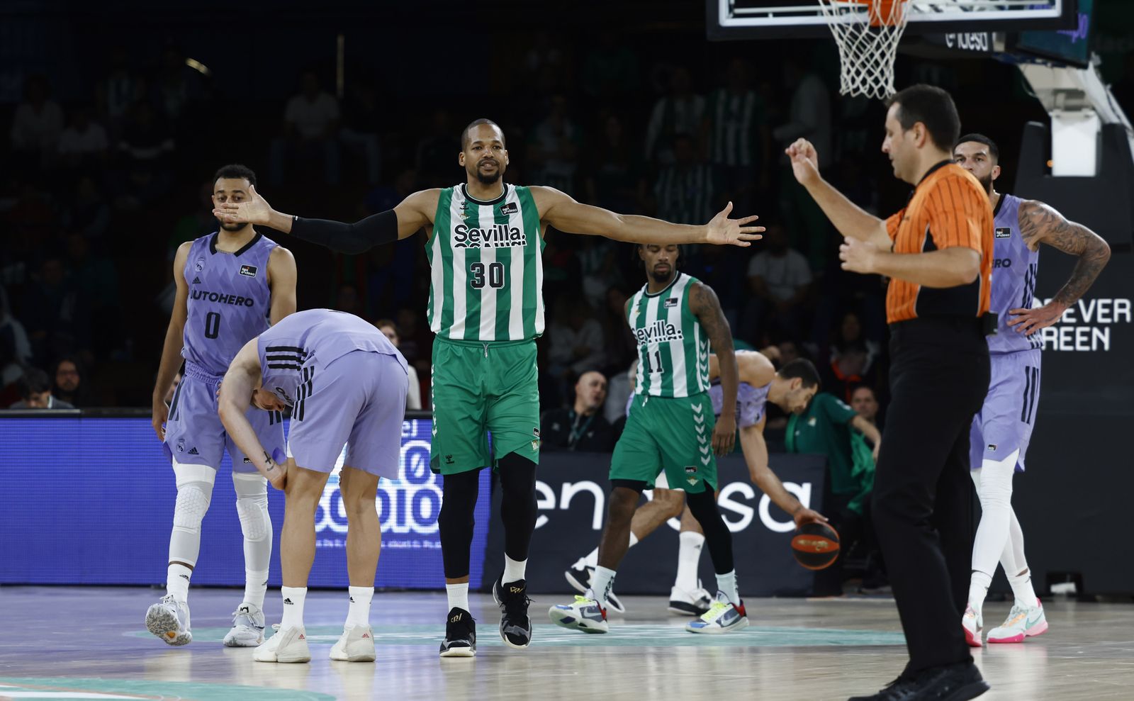 Las imágenes del Betis-Real Madrid Baloncesto