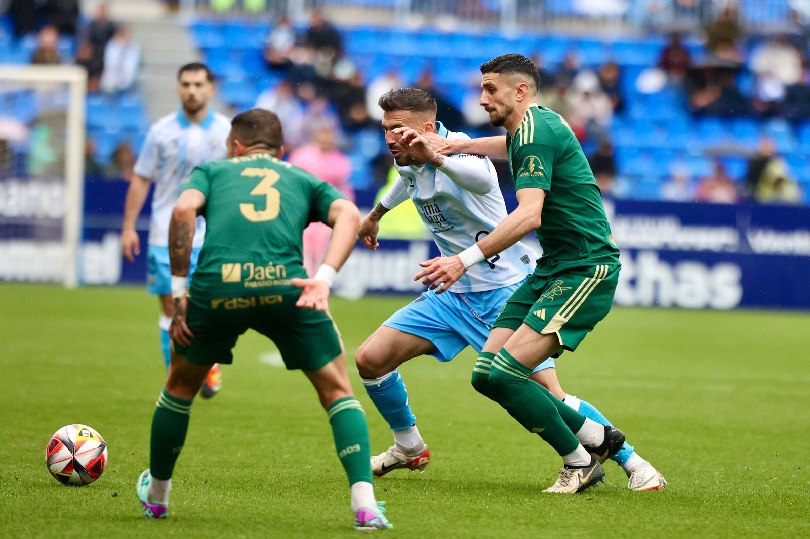 El Málaga CF-Linares Deportivo, fotos El Málaga CF-Linares Deportivo, fotos