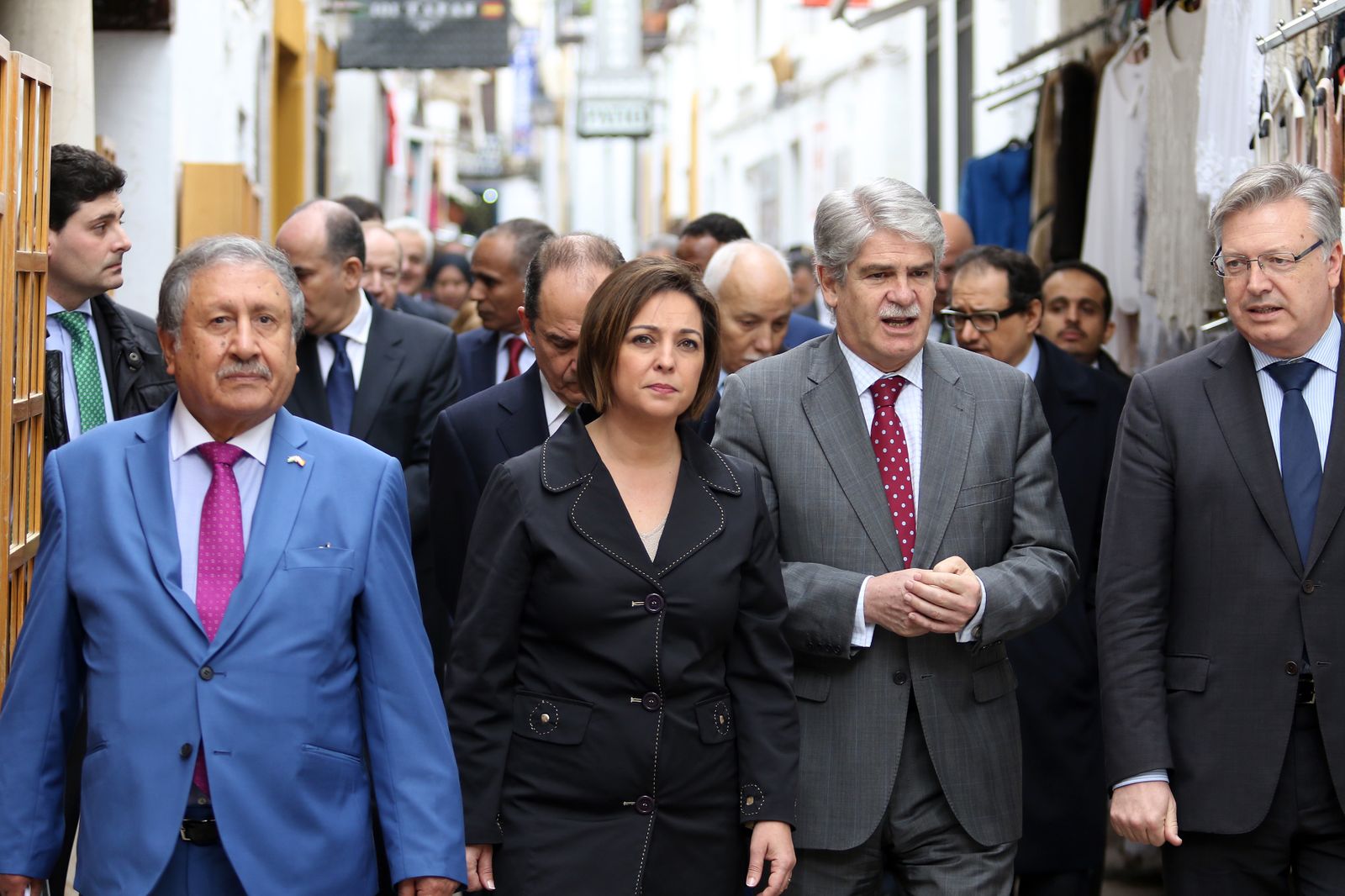 La visita de los embajadores de los países árabes al X aniversario de la casa árabe