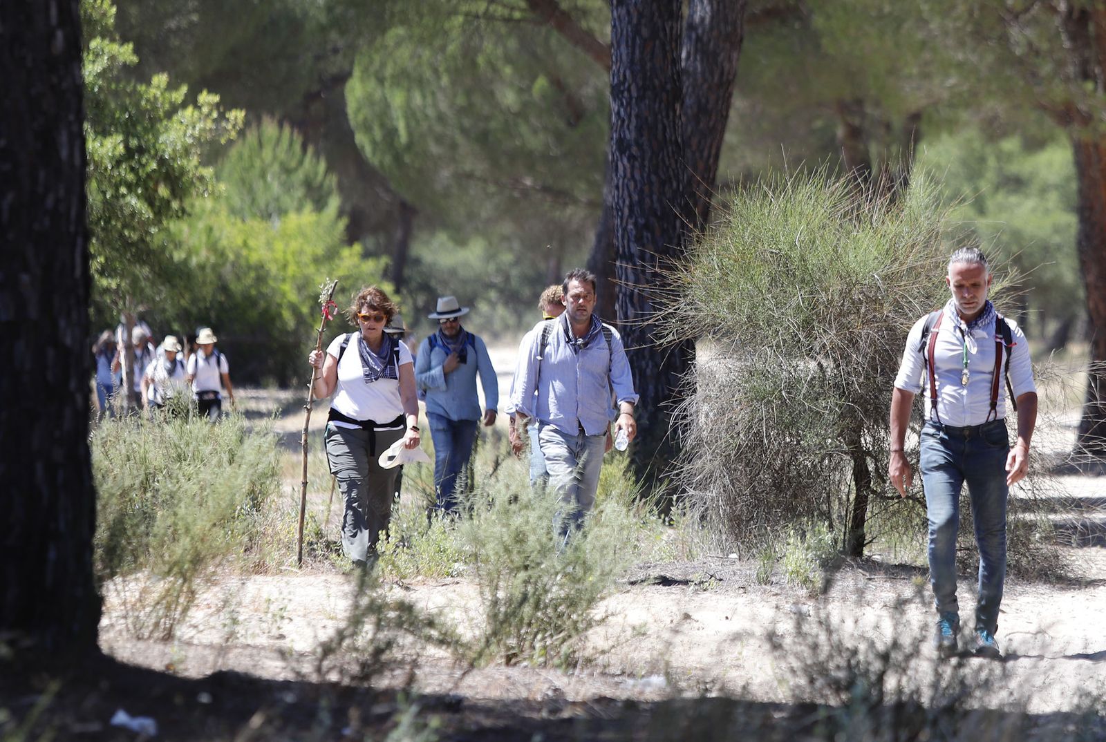 Todos los peregrinos de la Hermandad de Huelva, en imágenes