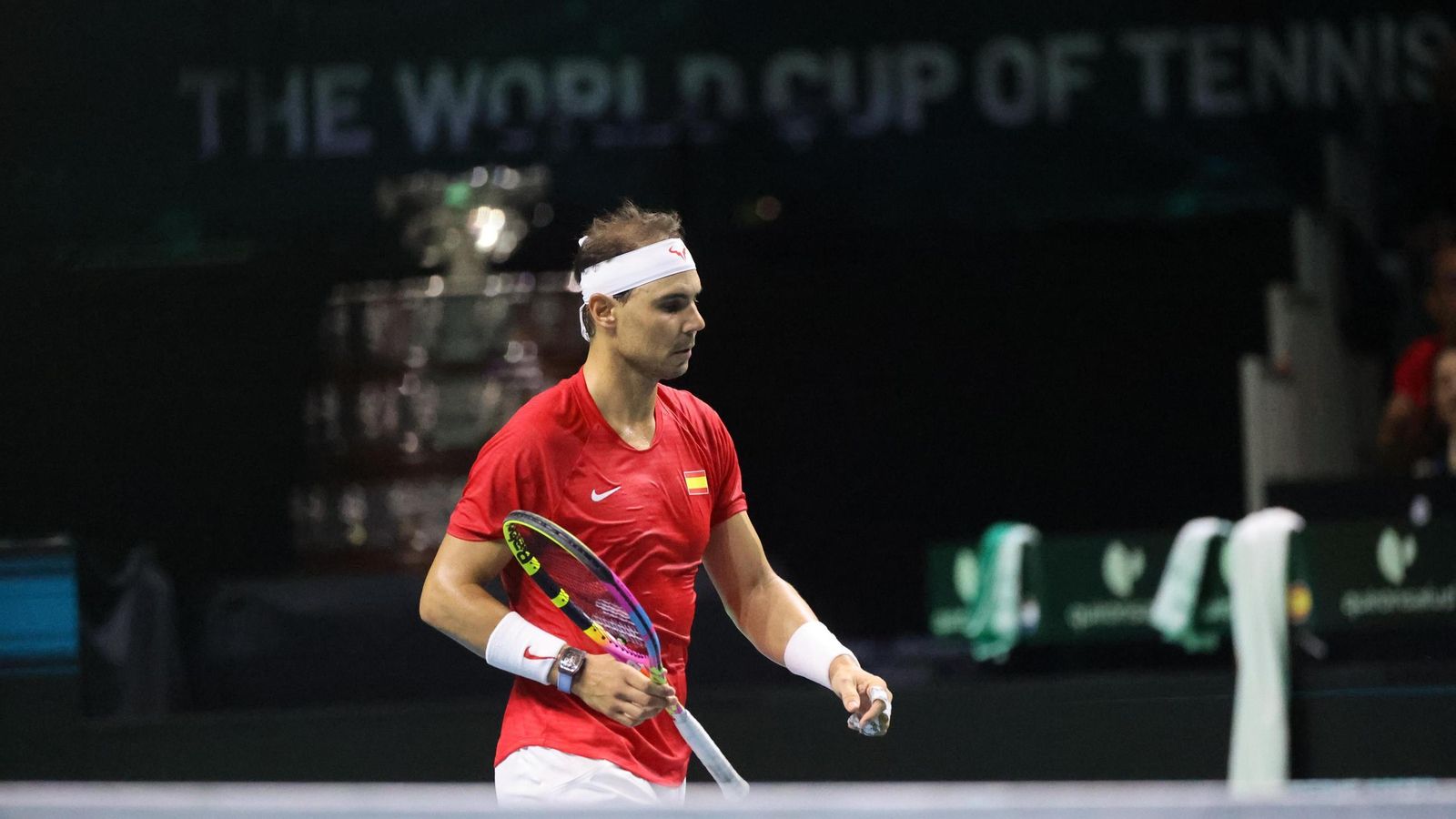 Las fotos del Rafa Nadal-Van de Zandschulp de la Copa Davis en Málaga