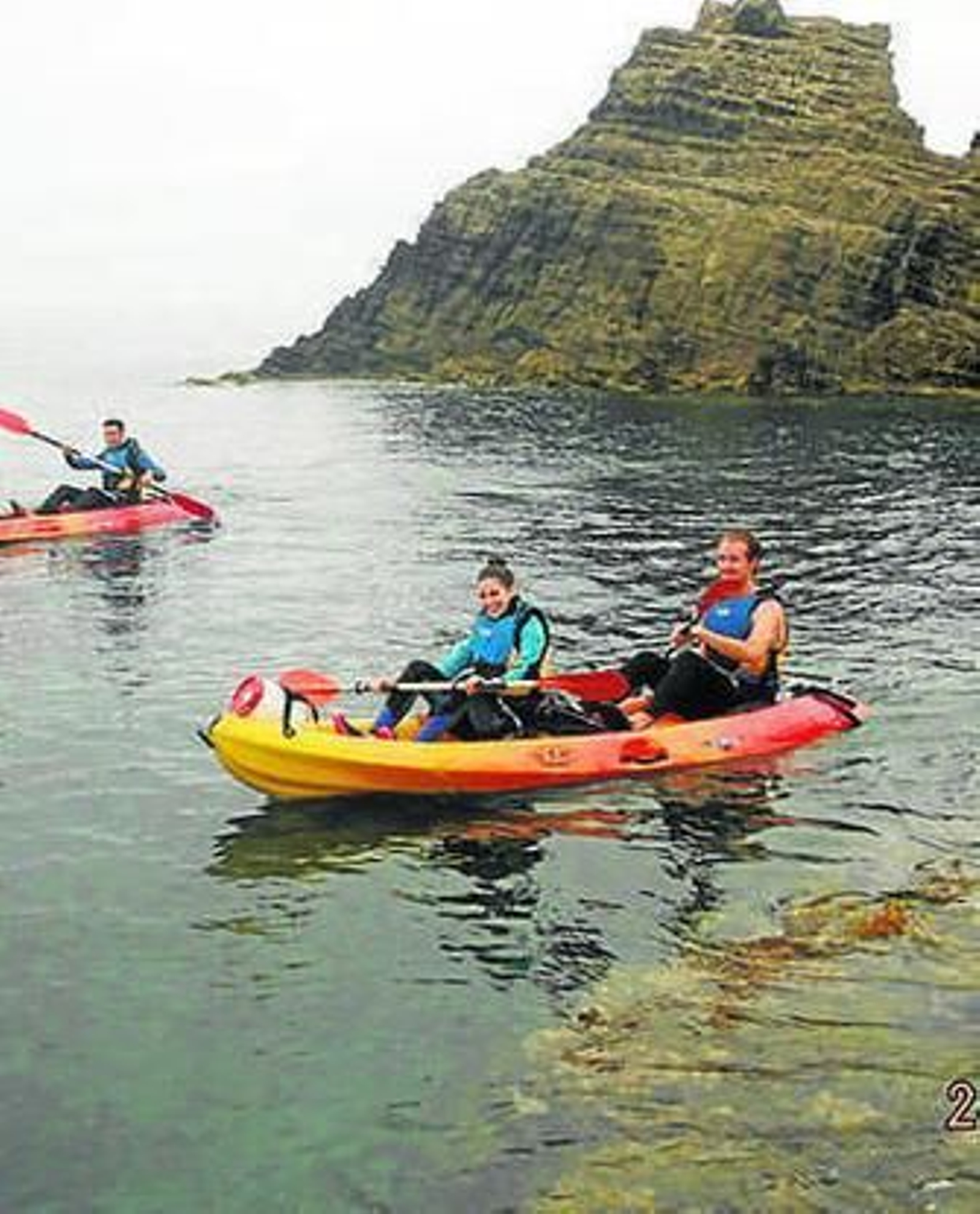 Ruta en kayak por el Parque Natural.