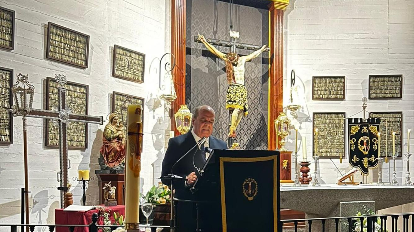 El pregón de Paco Vaca. El pregón de Paco Vaca.