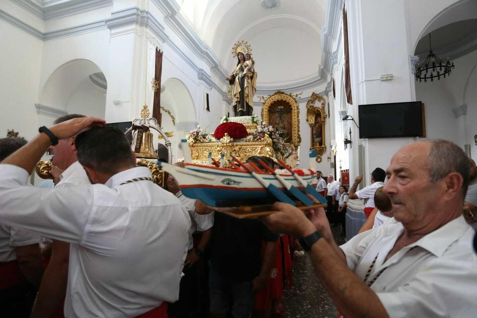 La Virgen de El Carmen de El Palo.