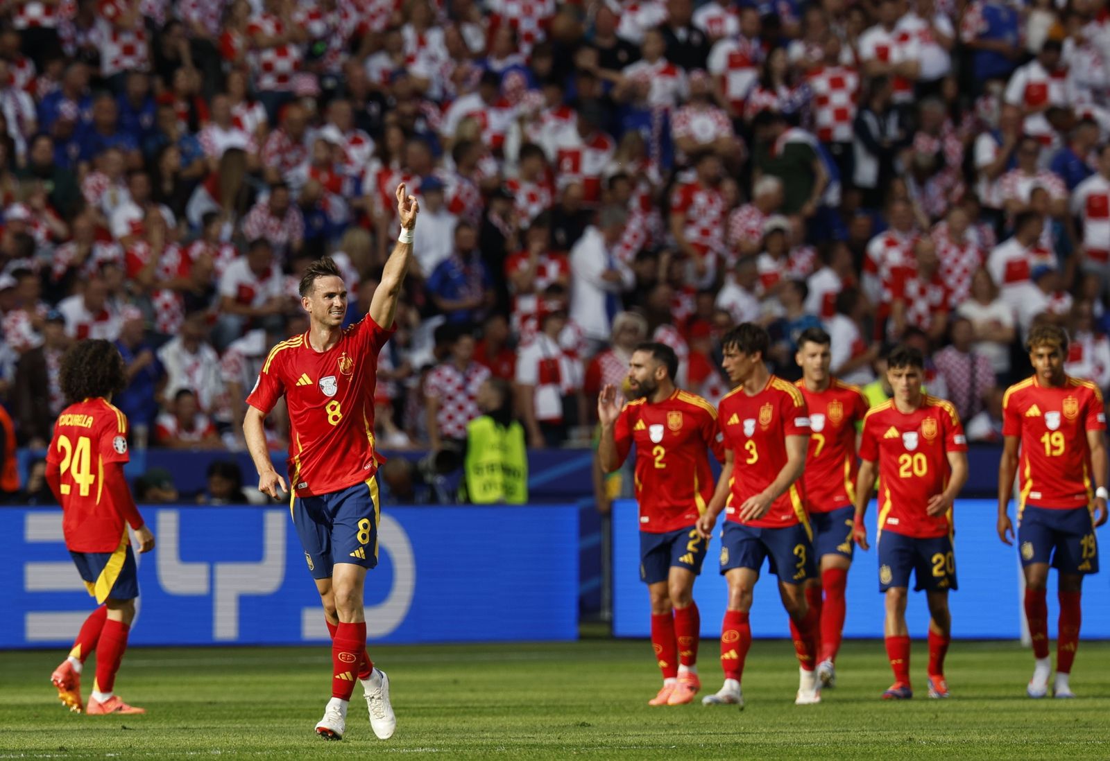 Las fotos del España - Croacia en la Eurocopa de Alemania 2024