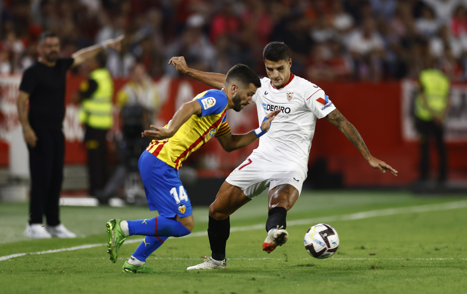 Las imágenes del Sevilla-Valencia