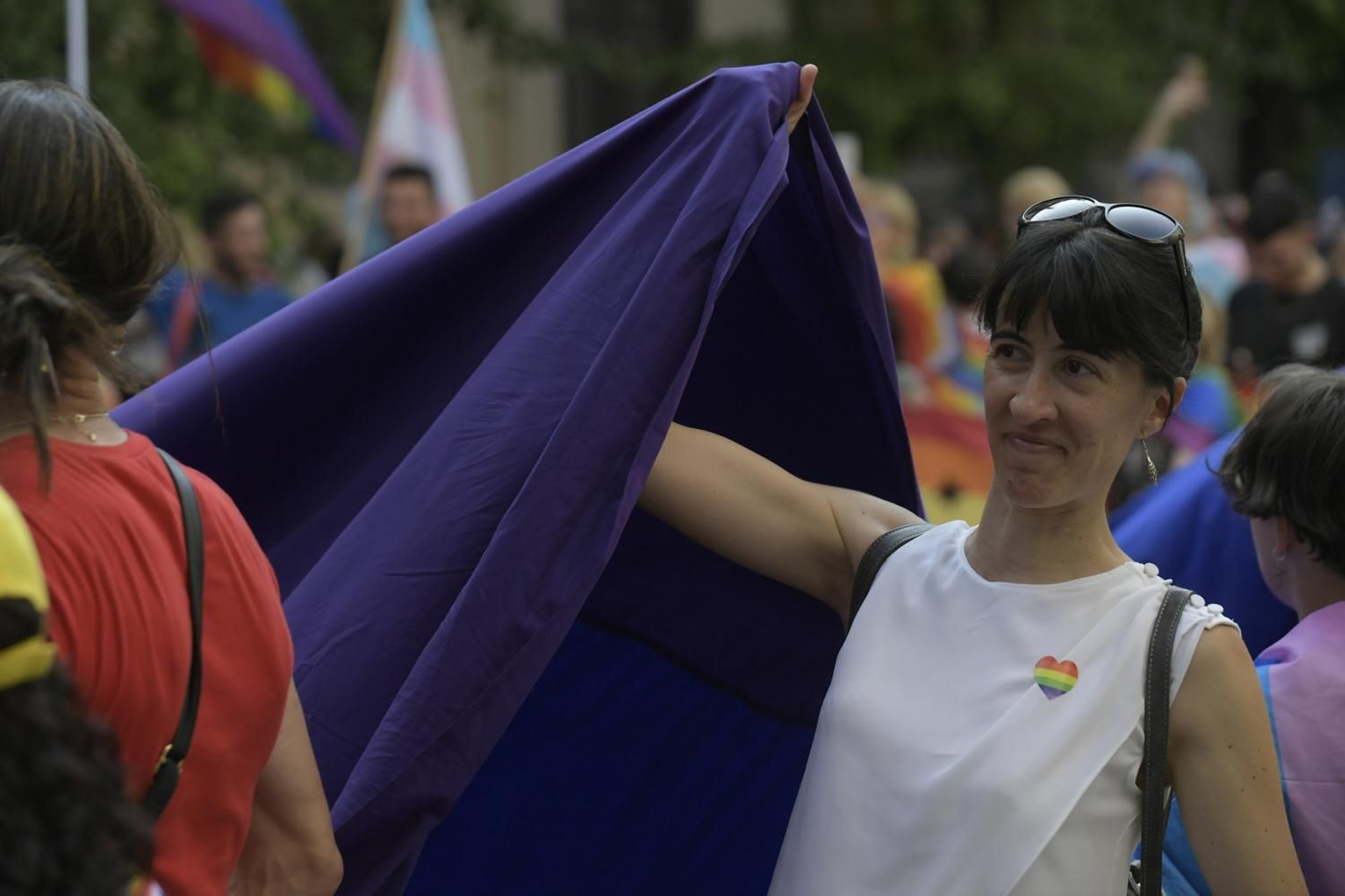 El pregón de Jedet y la marcha del Orgullo en Granada, en imágenes