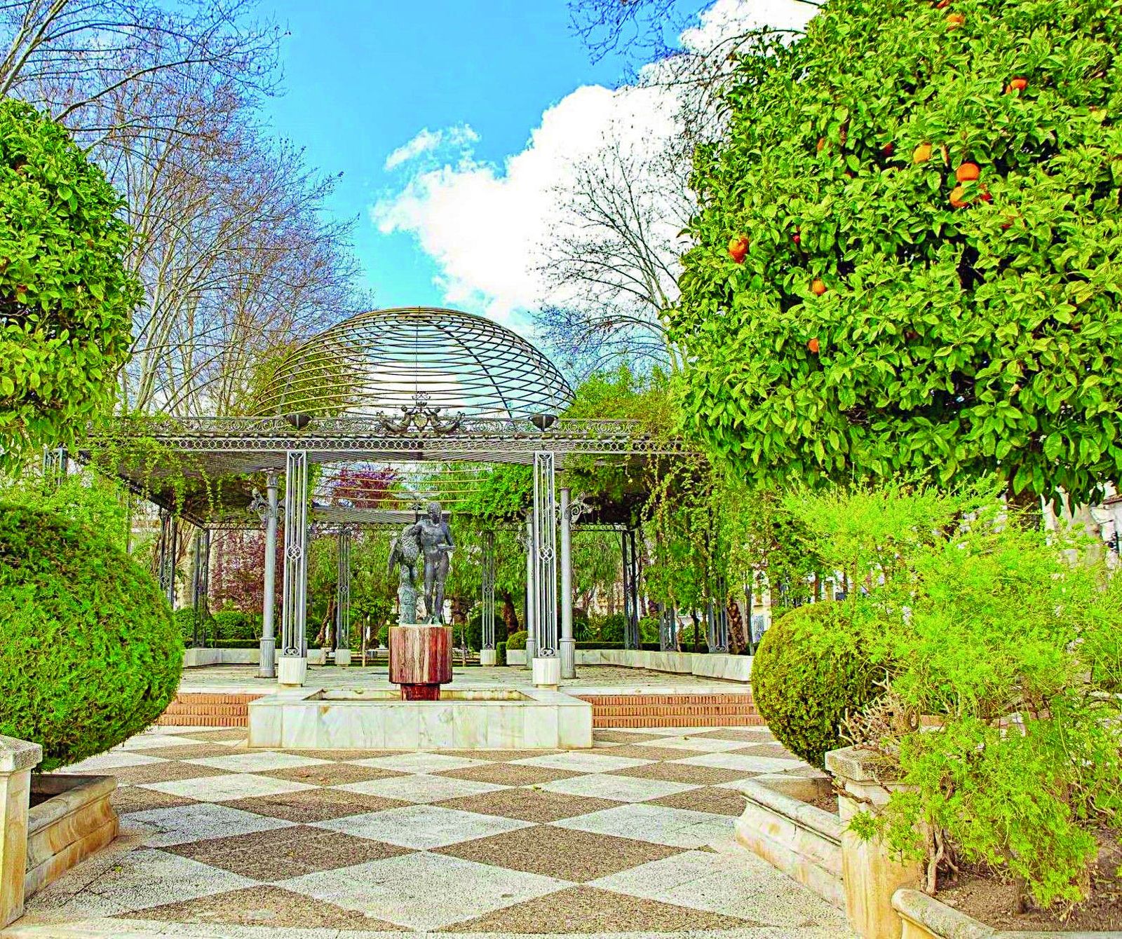 Paseo de Colombia de Priego de Córdoba.