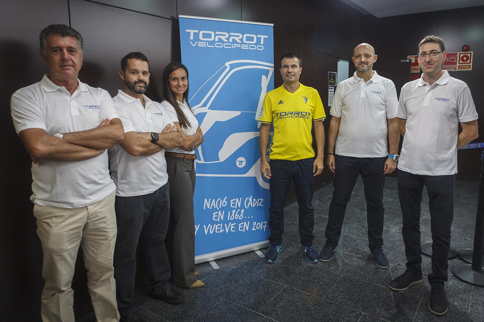 De izquierda a derecha, el equipo directivo de Torrot: Francisco Ramírez, Javier Saura, Cristina García, Iván Contreras, Joan Rodríguez y Jordi Frigola.