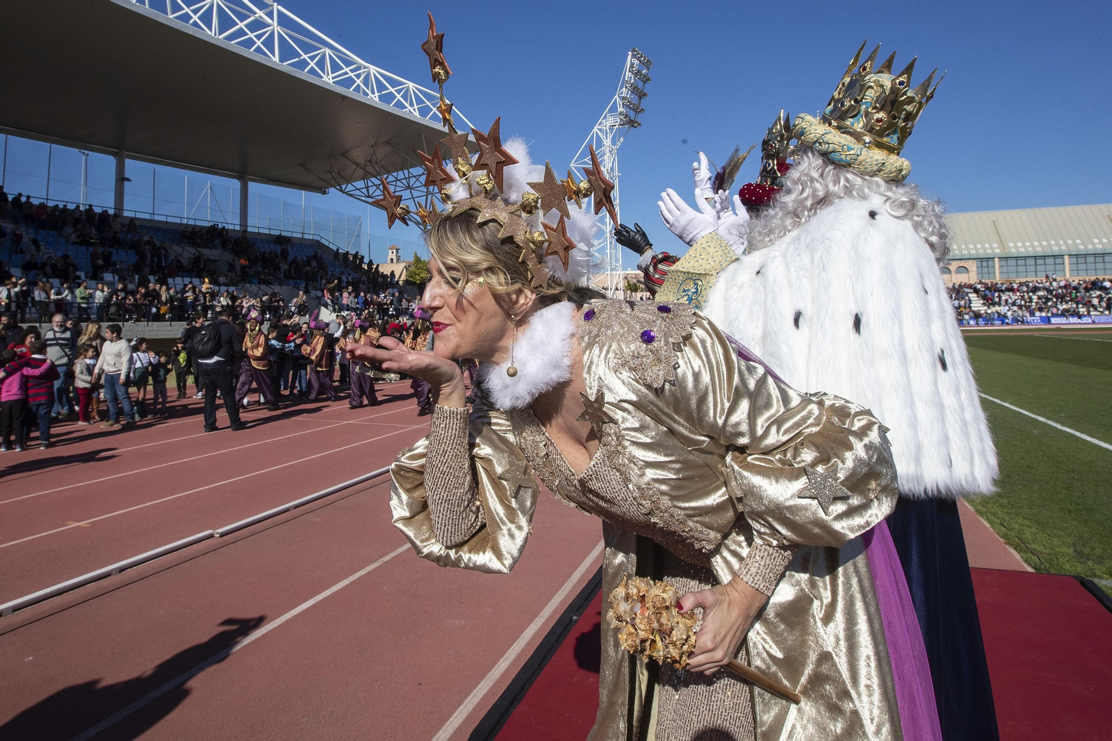 Los Reyes Magos aterrizan en La Isla