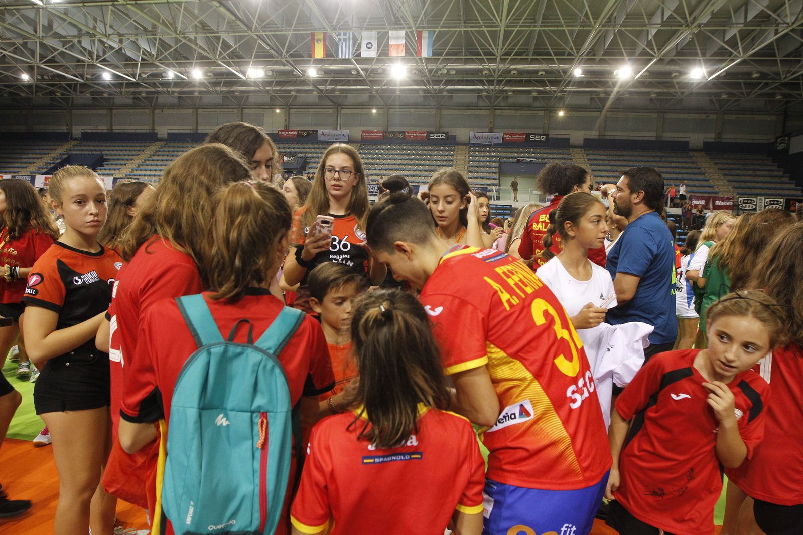 Fotogalería España-Grecia. Balonmano Femenino, fase clasificación Euro 2020