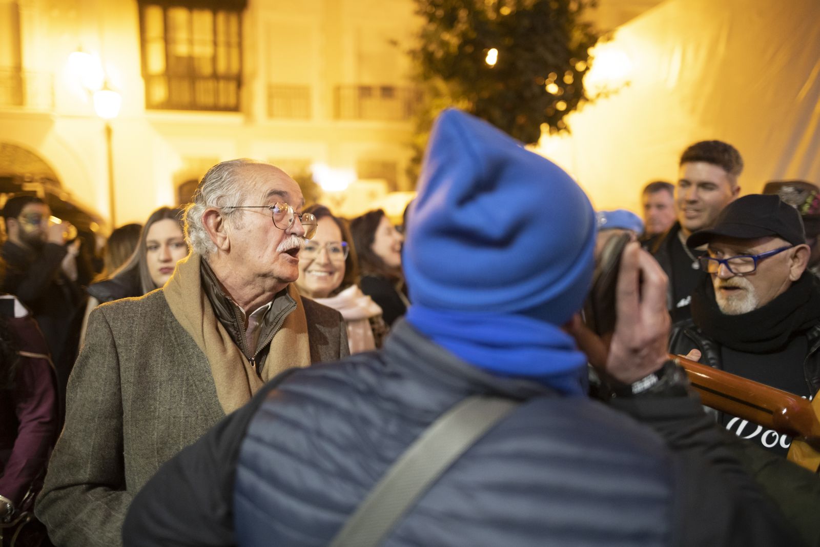 Ambiente en la final  del Carnaval Colombino