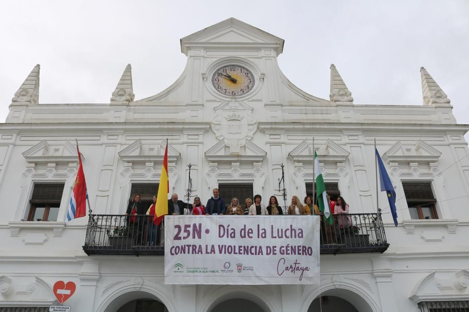 Cartaya reivindica que toda la sociedad se implique en la lucha contra la violencia de género